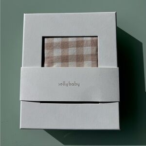 NWT Solly Baby Chequer Champagne Wrap